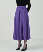 【グレース コンチネンタル/GRACE CONTINENTAL】のタックギャザータフタスカート パープル|ID: prp329100004656323 ipo3291000000033679903