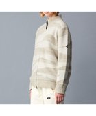 【ジョセフ アブード マウンテン/JOSEPH ABBOUD MOUNTAIN】の【イタリア糸使用/軽量】ブークレーカモフラージュ ニット ブルゾン ホワイト系9|ID: prp329100004656394 ipo3291000000033680500