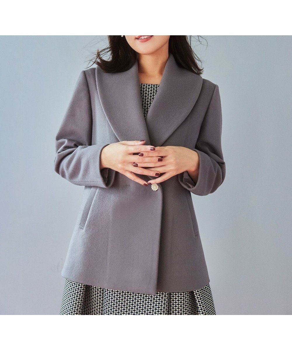 【トッカ/TOCCA】の【消臭】PEARL ROCK ショートコート インテリア・キッズ・メンズ・レディースファッション・服の通販 founy(ファニー) 　ファッション　Fashion　レディースファッション　Fashion for Women　アウター　Coat / Outerwear Collection　コート・ロングコート・ピーコート　Long Coats, Peacoats & More　レディースジャケット・軽アウター　Jackets　ショート　Short, Short Length　ショール　Shawl, Wrap　ジャケット　Jacket, Outerwear　トレンド　Trend, Trending Now　ドレス　Dress, One-Piece　パール　Pearl, Pearl Accent　フェミニン　Feminine, Girly　エレガント 上品　Elegant　冬　Winter / This Winter　A/W・秋冬　Autumn/Winter　モカ系|ID: prp329100004656400 ipo3291000000035723724