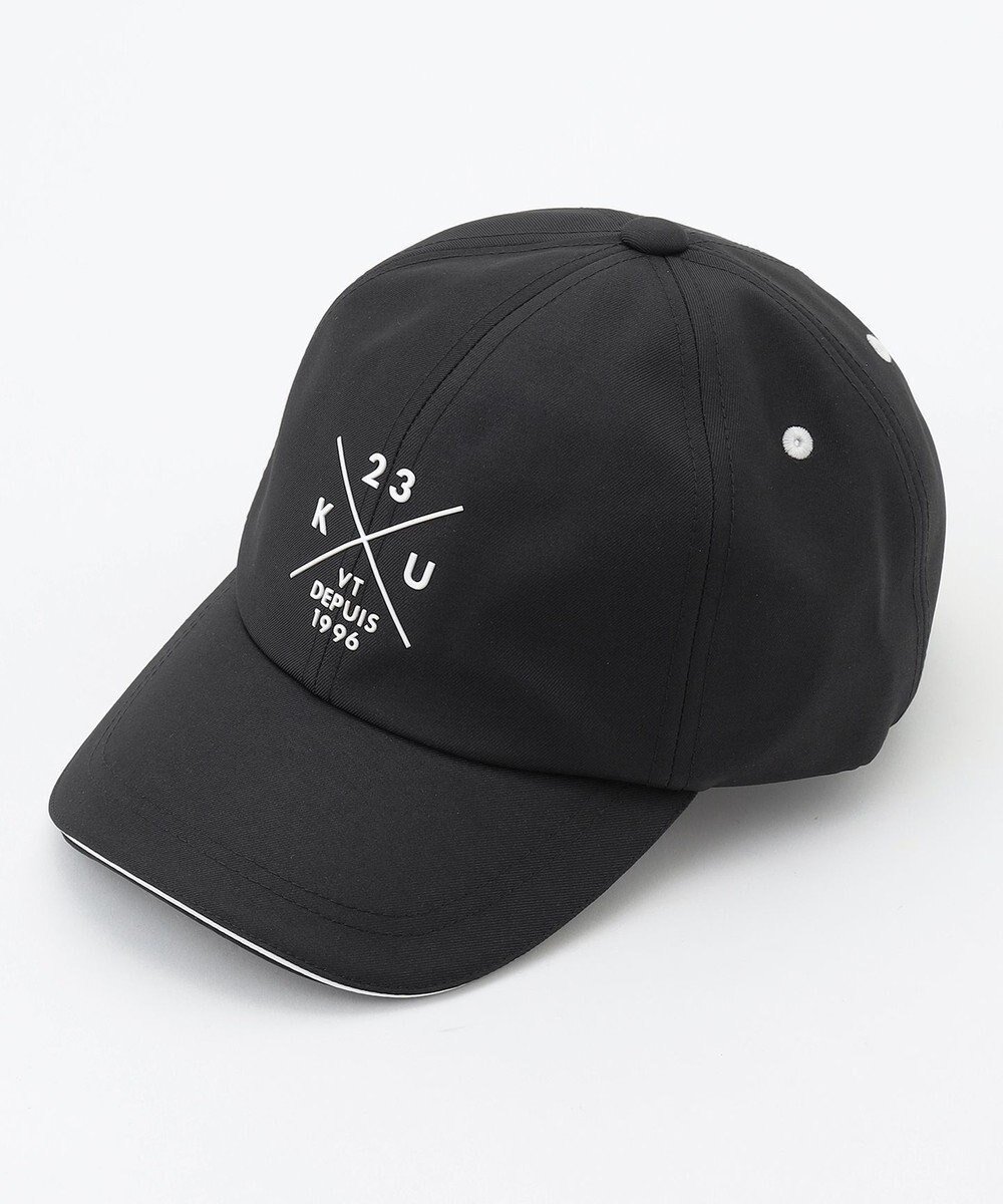【23区 ゴルフ/NIJYUSANKU GOLF】の【UNISEX】ポリエステルツイルキャップ インテリア・キッズ・メンズ・レディースファッション・服の通販 founy(ファニー) 　ファッション　Fashion　レディースファッション　Fashion for Women　スポーツウェア　Functional & Stylish Sportswear　フィットネス用品・トレーニングアクセサリー　Fitness Accessories / Sports Gear / Exercise Equipment　ユニセックス　Unisex, Genderless　キャップ　Cap, Baseball Cap　シンプル　Simple, Minimal　スポーツ　Sports, Activewear　フロント　Front, Front Design　ベーシック　Basic, Essential　ブラック系|ID: prp329100004656403 ipo3291000000033680616