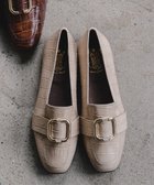 【ボントレ/BONTRE】の【BONTRE/ボントレ】スクエアバックルローファー/02251 人気、トレンドファッション・服の通販 founy(ファニー) ファッション Fashion レディースファッション Fashion for Women バッグ Bags クロコ Crocodile, Croc Embossed シューズ Shoes, Footwear スクエア Square, Square Shape トレンド Trend, Trending Now フォルム Silhouette, Form A/W・秋冬 Autumn/Winter S/S・春夏 SS, Spring/Summer, Warm Season おすすめ Recommended / Our Picks 夏 Summer エレガント 上品 Elegant thumbnail ベージュ|ID: prp329100004656406 ipo3291000000033680630
