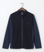 【ジョセフ アブード マウンテン/JOSEPH ABBOUD MOUNTAIN】の【ソフト/吸水速乾/ライナードッキング対応】メランジバック メッシュ ジップ カットソー ネイビー系|ID: prp329100004656409 ipo3291000000033680642