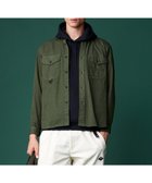 【ジョセフ アブード マウンテン/JOSEPH ABBOUD MOUNTAIN】の【テーム・ヤルヴィコラボ・サスティナブル】コットンテンセルツイルバックプリント シャツ カーキ系|ID: prp329100004656416 ipo3291000000033680747