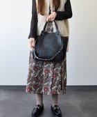 【インター ショシュール/INTER-CHAUSSURES】の【RIPANI】レザーハンドバッグ ブラック|ID: prp329100004656420 ipo3291000000033680778