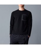 【ジョセフ アブード マウンテン/JOSEPH ABBOUD MOUNTAIN】の【吸水速乾/通気性】ハイゲージワッフル Tシャツ ブラック系|ID: prp329100004656428 ipo3291000000033680847
