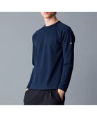 【ジョセフ アブード マウンテン/JOSEPH ABBOUD MOUNTAIN】の【ソフト/吸水速乾】メランジバックメッシュ Tシャツ ネイビー系|ID: prp329100004656429 ipo3291000000033680850