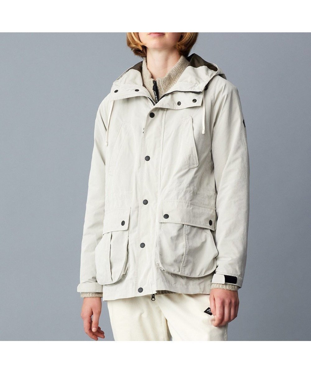 【ジョセフ アブード マウンテン/JOSEPH ABBOUD MOUNTAIN】の【サスティナブル/ECO撥水/6ポケット/ライナードッキング対応】Pe/Nyピーチ マウンテンパーカー インテリア・キッズ・メンズ・レディースファッション・服の通販 founy(ファニー) 　ファッション　Fashion　レディースファッション　Fashion for Women　アウター　Coat / Outerwear Collection　レディースジャケット・軽アウター　Jackets　インナー　Innerwear　ジャケット　Jacket, Outerwear　スピンドル　Spindle, Drawcord　ドッキング　Docking, Mixed Material　ドット　Polka Dot, Dot Pattern　パーカー　Hoodie, Parka　ピーチ　Peach, Soft Touch　ポケット　Pocket, Pocket Detail　ライナー　Liner, Inner Layer　リラックス　Relax, Relaxed Fit　A/W・秋冬　Autumn/Winter　アイボリー系|ID: prp329100004656433 ipo3291000000035606363