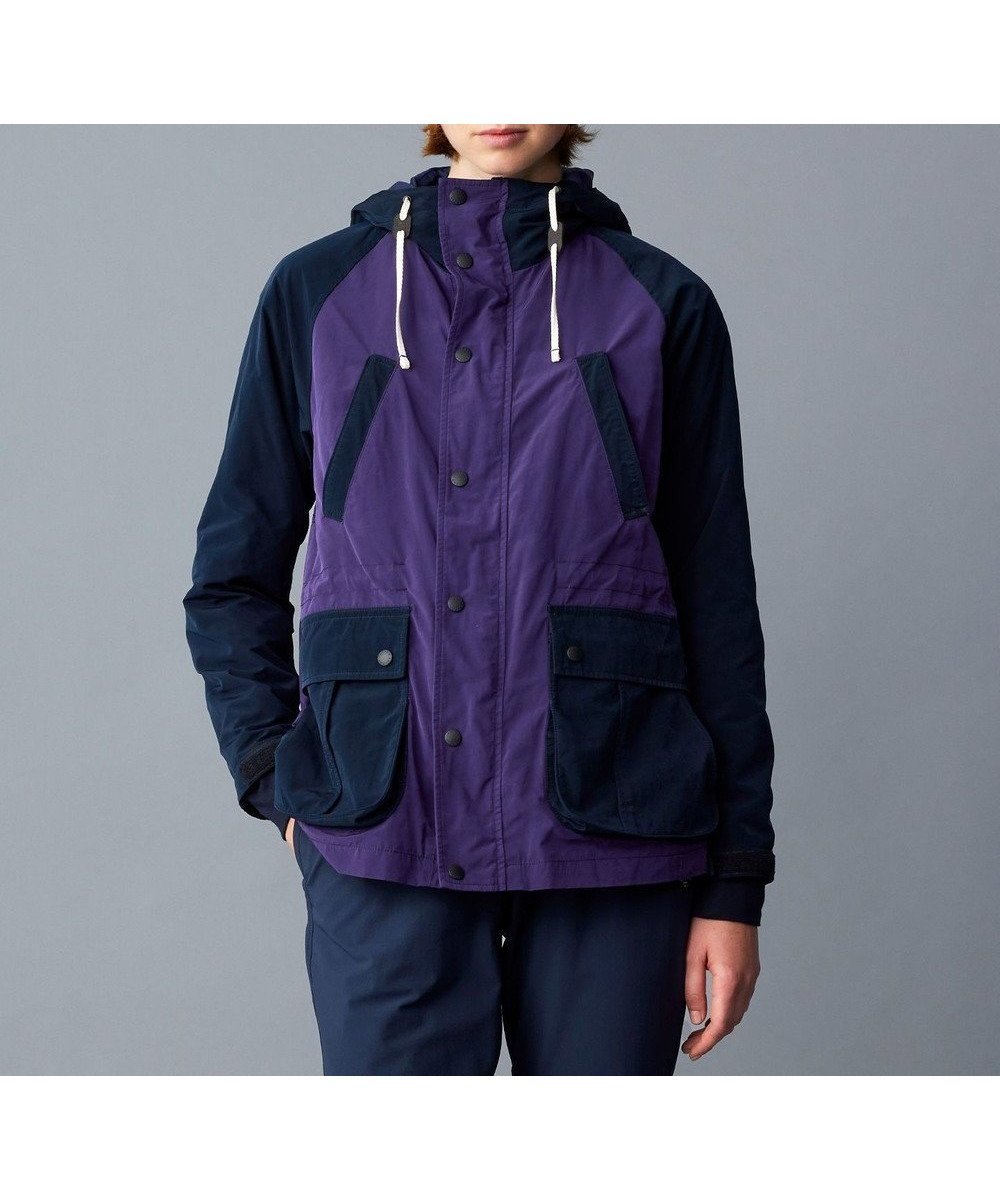 【ジョセフ アブード マウンテン/JOSEPH ABBOUD MOUNTAIN】の【サスティナブル/ECO撥水/6ポケット/ライナードッキング対応】Pe/Nyピーチ マウンテンパーカー インテリア・キッズ・メンズ・レディースファッション・服の通販 founy(ファニー) 　ファッション　Fashion　レディースファッション　Fashion for Women　アウター　Coat / Outerwear Collection　レディースジャケット・軽アウター　Jackets　インナー　Innerwear　ジャケット　Jacket, Outerwear　スピンドル　Spindle, Drawcord　ドッキング　Docking, Mixed Material　ドット　Polka Dot, Dot Pattern　パーカー　Hoodie, Parka　ピーチ　Peach, Soft Touch　ポケット　Pocket, Pocket Detail　ライナー　Liner, Inner Layer　リラックス　Relax, Relaxed Fit　A/W・秋冬　Autumn/Winter　パープル系7|ID: prp329100004656433 ipo3291000000035606367