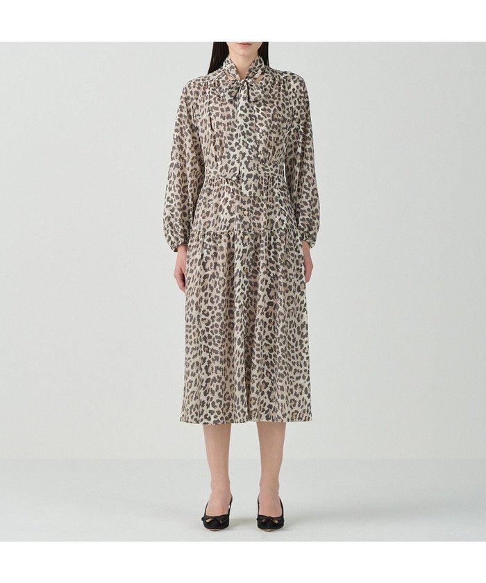 【グレース コンチネンタル/GRACE CONTINENTAL】のレオパードドレープドレス インテリア・キッズ・メンズ・レディースファッション・服の通販 founy(ファニー) https://founy.com/ ファッション Fashion レディースファッション Fashion for Women ワンピース Dresses フォーマル・パーティードレス・結婚式用ドレス Elegant & Casual Dresses ギャザー Gathered, Ruffled クラシック Classic, Timeless Style ドレープ Drape, Draping Fabric ヨーク Yoke, Yoke Design ヴィンテージ Vintage Style 夏 Summer S/S・春夏 SS, Spring/Summer, Warm Season A/W・秋冬 Autumn/Winter |ID: prp329100004656443 ipo3291000000033680927