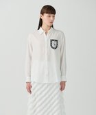 【グレース コンチネンタル/GRACE CONTINENTAL】のダブルジョーゼットシャツ ホワイト|ID: prp329100004656447 ipo3291000000033680939