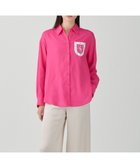 【グレース コンチネンタル/GRACE CONTINENTAL】のダブルジョーゼットシャツ ピンク|ID: prp329100004656447 ipo3291000000033680940