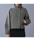 【アンクレイヴ/uncrave】の【撥水】プルーフ メルトン スタンドネック コート(uncrave STANDARD) トップグレー|ID: prp329100004656450 ipo3291000000033680978