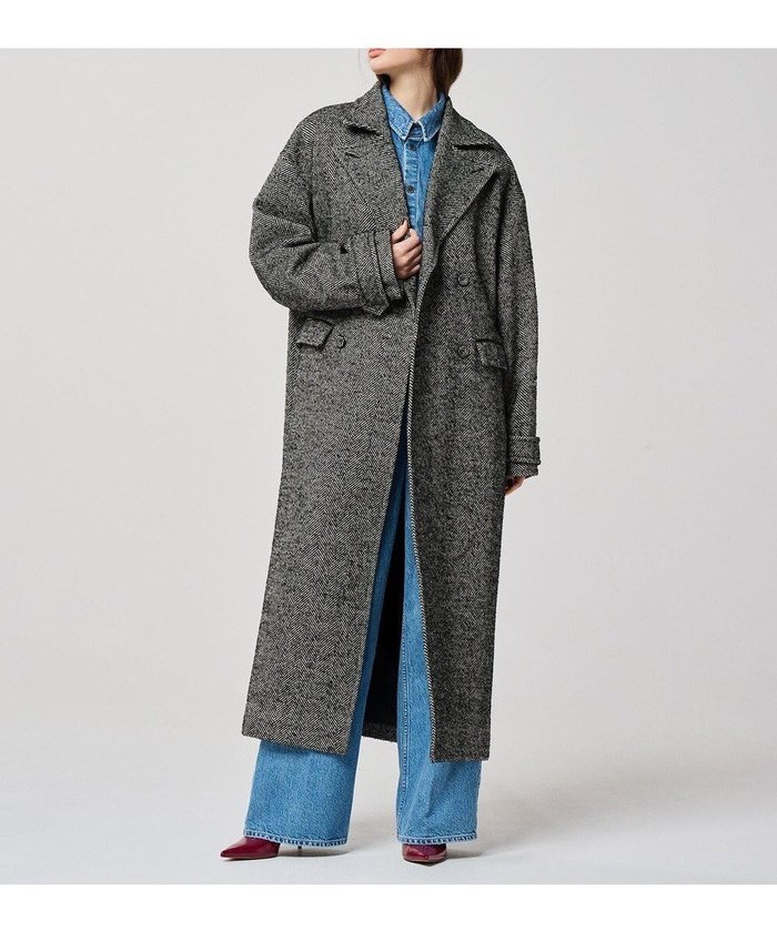 【アンクレイヴ/uncrave】のロング チェスターコート(uncrave WHITE) インテリア・キッズ・メンズ・レディースファッション・服の通販 founy(ファニー) https://founy.com/ ファッション Fashion レディースファッション Fashion for Women アウター Coat / Outerwear Collection コート・ロングコート・ピーコート Long Coats, Peacoats & More レディースジャケット・軽アウター Jackets チェスターコート・ロング丈アウター Chester Coats / Chesterfield Long Coats ジャケット Jacket, Outerwear スタンド Stand Collar, Upright Stand チェスターコート Chester Coat, Long Coat ビッグ Big, Oversized ポケット Pocket, Pocket Detail メルトン Melton, Heavy Wool 無地 Plain, Solid Color リュクス Luxury, Elegant, High-End, Chic ループ Loop, Loop Knit ロング Long, Long-Length A/W・秋冬 Autumn/Winter |ID: prp329100004656459 ipo3291000000033681129