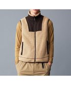 【ジョセフ アブード マウンテン/JOSEPH ABBOUD MOUNTAIN】の【Eco素材/保温性/ライナードッキング対応】ポーラテック ボアフリース ベスト キャメル系|ID: prp329100004656467 ipo3291000000033681232
