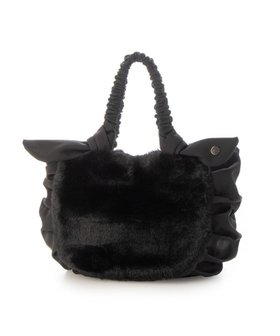 【アンビリオン/UNBILLION】のカシュカシュ cachecache / 下がりリボンエコファーコンビラウンドトート 人気、トレンドファッション・服の通販 founy(ファニー) ファッション Fashion レディースファッション Fashion for Women バッグ Bags カラフル Colorful Design 財布 Wallet, Purse ハンド Hand, Handmade フェミニン Feminine, Girly ポケット Pocket, Pocket Detail マグネット Magnet, Magnetic Closure ミックス Mix, Mixed Style モチーフ Motif, Design Theme リボン Ribbon, Bow A/W・秋冬 Autumn/Winter 再入荷 Restock / Back in Stock |ID:prp329100004656469