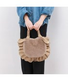 【アンビリオン/UNBILLION】のカシュカシュ cachecache / 下がりリボンエコファーコンビラウンドトート 人気、トレンドファッション・服の通販 founy(ファニー) ファッション Fashion レディースファッション Fashion for Women バッグ Bags カラフル Colorful Design 財布 Wallet, Purse ハンド Hand, Handmade フェミニン Feminine, Girly ポケット Pocket, Pocket Detail マグネット Magnet, Magnetic Closure ミックス Mix, Mixed Style モチーフ Motif, Design Theme リボン Ribbon, Bow A/W・秋冬 Autumn/Winter 再入荷 Restock / Back in Stock thumbnail オーク|ID: prp329100004656469 ipo3291000000035915681