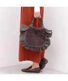 【アンビリオン/UNBILLION】のカシュカシュ cachecache / 下がりリボンエコファーコンビラウンドトート 人気、トレンドファッション・服の通販 founy(ファニー) ファッション Fashion レディースファッション Fashion for Women バッグ Bags カラフル Colorful Design 財布 Wallet, Purse ハンド Hand, Handmade フェミニン Feminine, Girly ポケット Pocket, Pocket Detail マグネット Magnet, Magnetic Closure ミックス Mix, Mixed Style モチーフ Motif, Design Theme リボン Ribbon, Bow A/W・秋冬 Autumn/Winter 再入荷 Restock / Back in Stock thumbnail GY|ID: prp329100004656469 ipo3291000000035915684