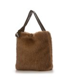 【アンビリオン/UNBILLION】のカシュカシュ cachecache / リボンワンハンドルミンク風エコファートート 人気、トレンドファッション・服の通販 founy(ファニー) ファッション Fashion レディースファッション Fashion for Women バッグ Bags カラフル Colorful Design ショルダー Shoulder, Shoulder Strap ハンド Hand, Handmade ミックス Mix, Mixed Style モチーフ Motif, Design Theme リボン Ribbon, Bow A/W・秋冬 Autumn/Winter 再入荷 Restock / Back in Stock thumbnail キャメル|ID: prp329100004656471 ipo3291000000033681263