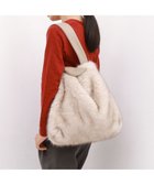 【アンビリオン/UNBILLION】のカシュカシュ cachecache / リボンワンハンドルミンク風エコファートート 人気、トレンドファッション・服の通販 founy(ファニー) ファッション Fashion レディースファッション Fashion for Women バッグ Bags カラフル Colorful Design ショルダー Shoulder, Shoulder Strap ハンド Hand, Handmade ミックス Mix, Mixed Style モチーフ Motif, Design Theme リボン Ribbon, Bow A/W・秋冬 Autumn/Winter 再入荷 Restock / Back in Stock thumbnail アイボリー|ID: prp329100004656471 ipo3291000000033681264