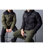【ジョセフ アブード マウンテン/JOSEPH ABBOUD MOUNTAIN】の【軽量/撥水/7ポケット/INフード】ナイロンリップ ダウン ジャケット ブラック系|ID: prp329100004656472 ipo3291000000033681270