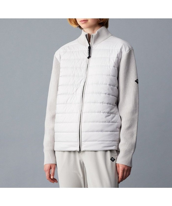 【ジョセフ アブード マウンテン/JOSEPH ABBOUD MOUNTAIN】の【軽量/保温性/防風性】バルキーウール キルト ブルゾン インテリア・キッズ・メンズ・レディースファッション・服の通販 founy(ファニー) https://founy.com/ ファッション Fashion レディースファッション Fashion for Women アウター Coat / Outerwear Collection ブルゾンジャケット・スポーティアウター Blouson Jackets トップス・カットソー Cut & Sew Tops ニット Knit Tops & Sweaters アクリル Acrylic Material キルト Quilt, Quilted Fabric ストレッチ Stretch, Stretchy Fabric セーター Sweater, Knitwear タフタ Taffeta, Structured Fabric ブルゾン Blouson, Bomber Jacket 畦 Ribbed Knit A/W・秋冬 Autumn/Winter 軽量 Lightweight, Ultra Light |ID: prp329100004656479 ipo3291000000033681324