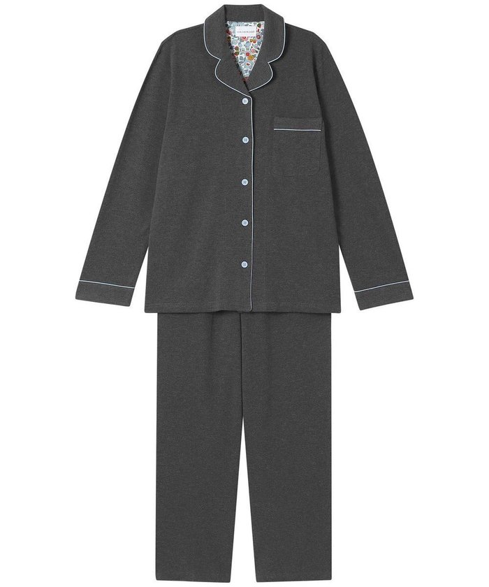 【ウンナナクール/une nana cool】の【綿100%】先染めカノコパジャマ MADE WITH LIBERTY FABRIC インテリア・キッズ・メンズ・レディースファッション・服の通販 founy(ファニー) https://founy.com/ ファッション Fashion レディースファッション Fashion for Women 鹿の子 Piqué, Kanoko Fabric パイピング Piping, Trim Design パジャマ Pajamas, Sleepwear リラックス Relax, Relaxed Fit おすすめ Recommended / Our Picks ギフト プレゼント Gift / Present |ID: prp329100004656483 ipo3291000000033681368