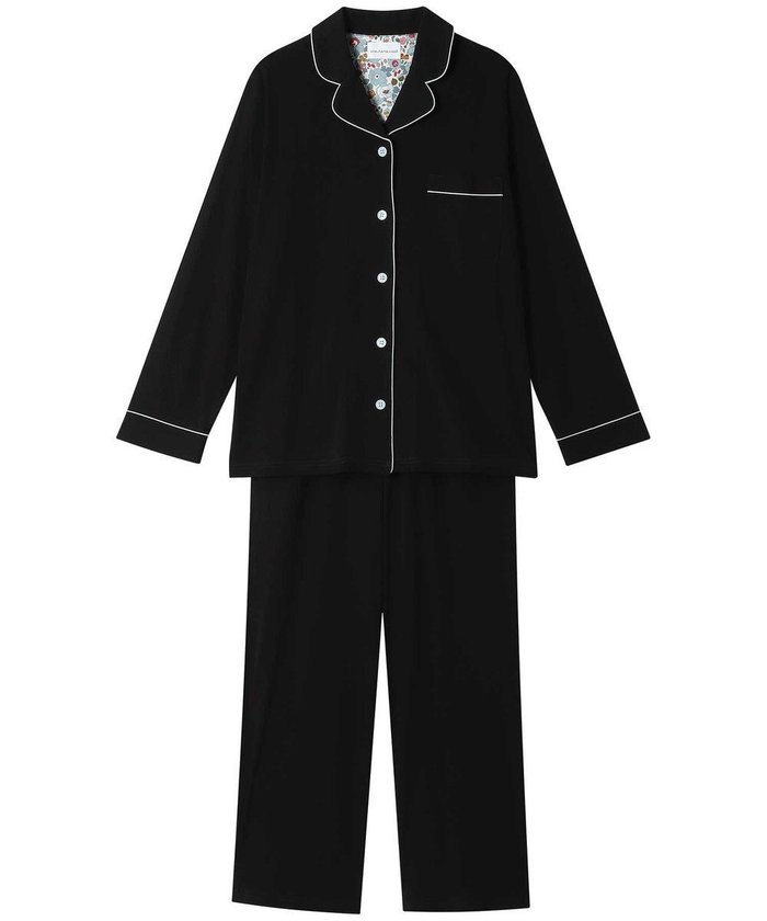 【ウンナナクール/une nana cool】の【綿100%】フライスパジャマ MADE WITH LIBERTY FABRIC インテリア・キッズ・メンズ・レディースファッション・服の通販 founy(ファニー) https://founy.com/ ファッション Fashion レディースファッション Fashion for Women パイピング Piping, Trim Design パジャマ Pajamas, Sleepwear リラックス Relax, Relaxed Fit おすすめ Recommended / Our Picks ギフト プレゼント Gift / Present |ID: prp329100004656484 ipo3291000000033681379