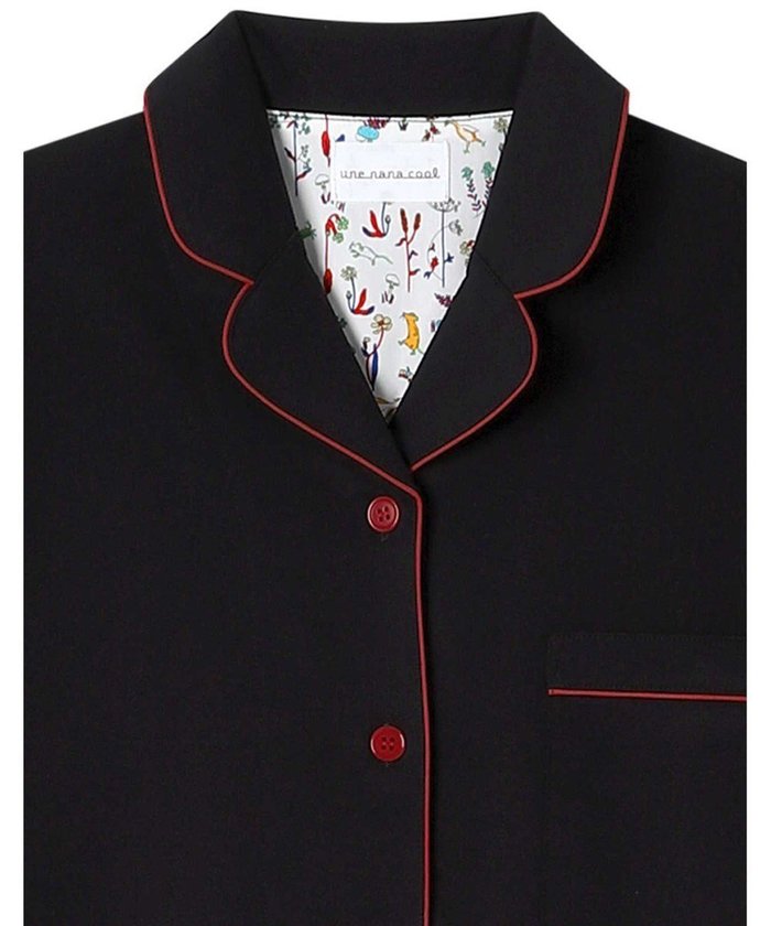 【ウンナナクール/une nana cool】の【綿100%】ツイルパジャマ MADE WITH LIBERTY FABRIC インテリア・キッズ・メンズ・レディースファッション・服の通販 founy(ファニー) https://founy.com/ ファッション Fashion レディースファッション Fashion for Women ツイル Twist, Twisted Detail パイピング Piping, Trim Design パジャマ Pajamas, Sleepwear リラックス Relax, Relaxed Fit おすすめ Recommended / Our Picks ギフト プレゼント Gift / Present |ID: prp329100004656485 ipo3291000000033681385