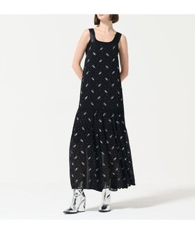 【グレース コンチネンタル/GRACE CONTINENTAL】のフラワー刺繍ノースリーブワンピース 人気、トレンドファッション・服の通販 founy(ファニー) ファッション Fashion レディースファッション Fashion for Women ワンピース Dresses ジョーゼット Georgette, Semi-Sheer Fabric スパンコール Sequins, Sequin Embellishment ドレス Dress, One-Piece ノースリーブ Sleeveless, No-Sleeve フェミニン Feminine, Girly フラワー Flower, Floral リボン Ribbon, Bow ロング Long, Long-Length エレガント 上品 Elegant 夏 Summer S/S・春夏 SS, Spring/Summer, Warm Season A/W・秋冬 Autumn/Winter |ID:prp329100004656501