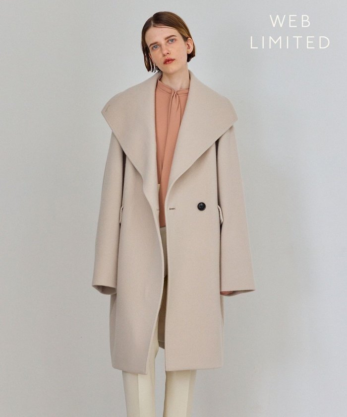 【ベイジ,/BEIGE,】の【WEB限定】BORNIOL / ビックカラーコクーンコート インテリア・キッズ・メンズ・レディースファッション・服の通販 founy(ファニー) https://founy.com/ ファッション Fashion レディースファッション Fashion for Women アウター Coat / Outerwear Collection コート・ロングコート・ピーコート Long Coats, Peacoats & More レディースジャケット・軽アウター Jackets ジャケット Jacket, Outerwear A/W・秋冬 Autumn/Winter |ID: prp329100004656507 ipo3291000000033681707