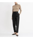 【23区/NIJYUSANKU】の【エステータ】シルクウールツイル パンツ ブラック系|ID: prp329100004656515 ipo3291000000033681774
