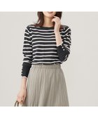 【ジェイ プレス/J.PRESS】の【洗える】VIGODA ボーダー ニット スレート×アイボリー系|ID: prp329100004656532 ipo3291000000033681904