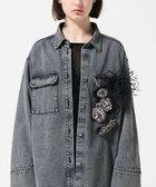 【グレース コンチネンタル/GRACE CONTINENTAL】のボリュームカールコサージュ ブラック|ID: prp329100004656533 ipo3291000000033681919