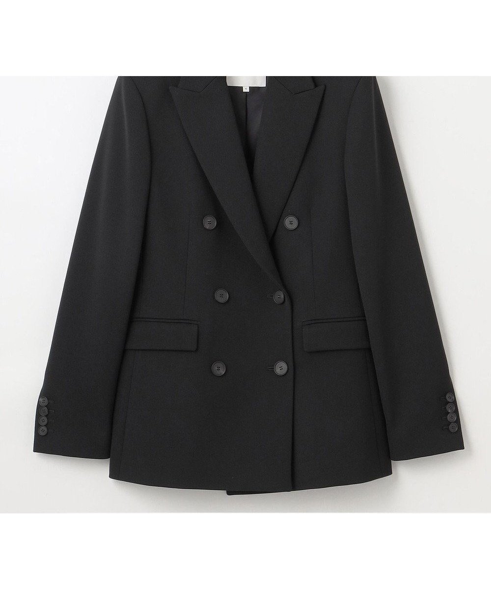 【23区/NIJYUSANKU】の【エステータ】ウールギャバジン ダブルブレスト ジャケット インテリア・キッズ・メンズ・レディースファッション・服の通販 founy(ファニー) 　ファッション　Fashion　レディースファッション　Fashion for Women　アウター　Coat / Outerwear Collection　レディースジャケット・軽アウター　Jackets　テーラードジャケット / 通勤・きれいめスタイル　Tailored Jackets & Blazers　シェイプ　Shape, Slim Fit　ジャケット　Jacket, Outerwear　ダブル　Double, Double-Breasted　A/W・秋冬　Autumn/Winter　冬　Winter / This Winter　おすすめ　Recommended / Our Picks　ブラック系|ID: prp329100004656545 ipo3291000000033682000