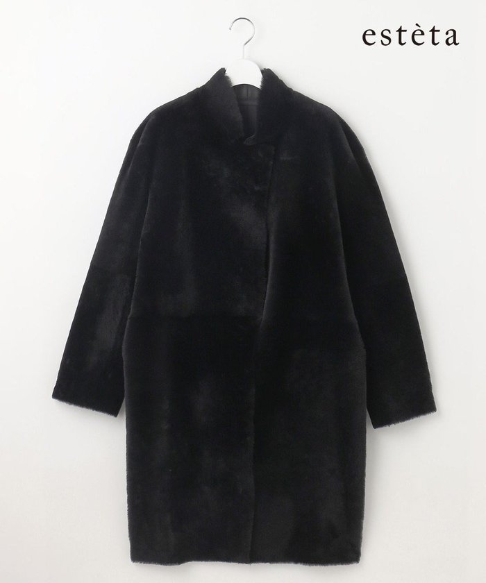 【23区/NIJYUSANKU】の【エステータ】ムートン コート インテリア・キッズ・メンズ・レディースファッション・服の通販 founy(ファニー) https://founy.com/ ファッション Fashion レディースファッション Fashion for Women アウター Coat / Outerwear Collection コート・ロングコート・ピーコート Long Coats, Peacoats & More レディースジャケット・軽アウター Jackets ショルダー Shoulder, Shoulder Strap ジャケット Jacket, Outerwear ドロップ Drop Shoulder, Dropped Style ムートン Shearling, Mouton A/W・秋冬 Autumn/Winter 冬 Winter / This Winter おすすめ Recommended / Our Picks |ID: prp329100004656556 ipo3291000000033682035