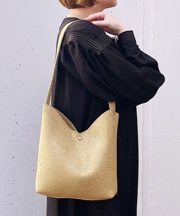 【ルートート/ROOTOTE】の1301【ラメ糸ミックス-幾何学模様】LT.デリ.アミ.ニット-A インテリア・キッズ・メンズ・レディースファッション・服の通販 founy(ファニー) https://founy.com/ ファッション Fashion レディースファッション Fashion for Women トップス・カットソー Cut & Sew Tops ニット Knit Tops & Sweaters カメラ Camera Accessories ショルダー Shoulder, Shoulder Strap シンプル Simple, Minimal スタイリッシュ Stylish, Fashionable スマホ Smartphone, Mobile Device 財布 Wallet, Purse フィット Fit, Slim Fit フォルム Silhouette, Form ポケット Pocket, Pocket Detail ポーチ Pouch, Small Case マグネット Magnet, Magnetic Closure ミックス Mix, Mixed Style エレガント 上品 Elegant 新作・新入荷 New Arrivals / New In |ID: prp329100004656563 ipo3291000000033682145