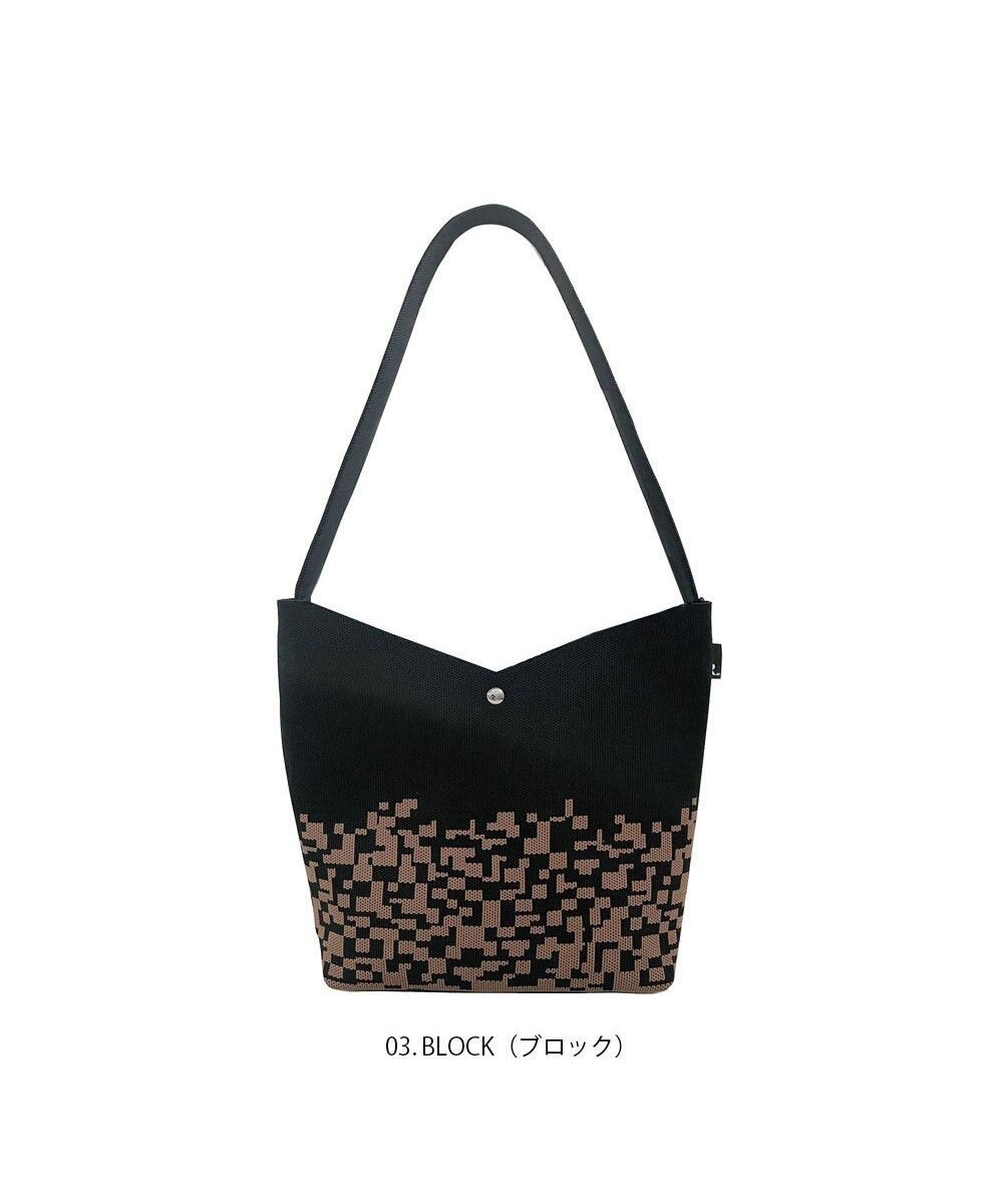 【ルートート/ROOTOTE】の1301【ラメ糸ミックス-幾何学模様】LT.デリ.アミ.ニット-A インテリア・キッズ・メンズ・レディースファッション・服の通販 founy(ファニー) 　ファッション　Fashion　レディースファッション　Fashion for Women　トップス・カットソー　Cut & Sew Tops　ニット　Knit Tops & Sweaters　カメラ　Camera Accessories　ショルダー　Shoulder, Shoulder Strap　シンプル　Simple, Minimal　スタイリッシュ　Stylish, Fashionable　スマホ　Smartphone, Mobile Device　財布　Wallet, Purse　フィット　Fit, Slim Fit　フォルム　Silhouette, Form　ポケット　Pocket, Pocket Detail　ポーチ　Pouch, Small Case　マグネット　Magnet, Magnetic Closure　ミックス　Mix, Mixed Style　エレガント 上品　Elegant　新作・新入荷　New Arrivals / New In　03:ブロック|ID: prp329100004656563 ipo3291000000033682147