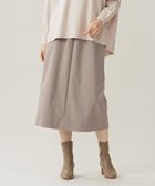 【自由区/JIYU-KU】の【洗える】ソフトレーヨンツイル スカート モカ|ID: prp329100004656565 ipo3291000000033682158