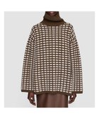 【ジョゼフ/JOSEPH】のワッフルニット ハイネックニット Ivory/Arabica|ID: prp329100004656569 ipo3291000000033682209