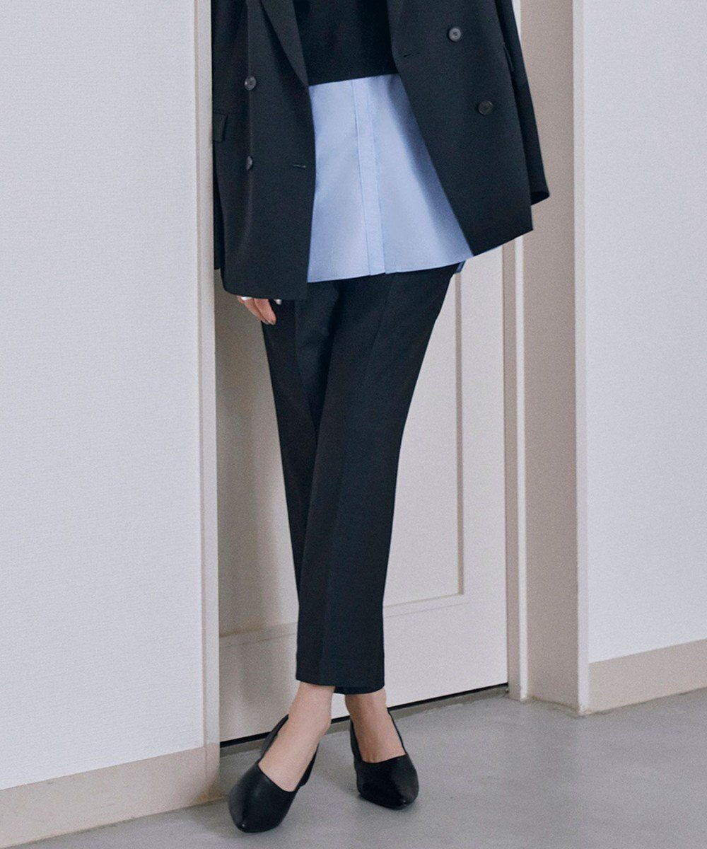【アイシービー/iCB】の【洗える】ウール2WAYストレッチ ドロストパンツ 人気、トレンドファッション・服の通販 founy(ファニー) 　ファッション　Fashion　レディースファッション　Fashion for Women　パンツ　Pants & Trousers　洗える　Machine Washable　キャミソール　Camisole, Spaghetti Strap Top　ジャケット　Jacket, Outerwear　ストレッチ　Stretch, Stretchy Fabric　ストレート　Straight, Straight Cut　セットアップ　Set-Up, Coordinated Outfit　ワイド　Wide, Wide Fit　A/W・秋冬　Autumn/Winter　おすすめ　Recommended / Our Picks　2024年　2024　2024-2025秋冬・A/W　Autumn/Winter 2024–25 AW24–25　 other-1|ID: prp329100004656581 ipo3291000000033682342