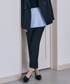 【アイシービー/iCB】の【洗える】ウール2WAYストレッチ ドロストパンツ ブラック系|ID: prp329100004656581 ipo3291000000033682343