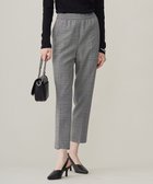 【アイシービー/iCB】の【洗える】ウール2WAYストレッチ ドロストパンツ グレンチェック系|ID: prp329100004656581 ipo3291000000033682345