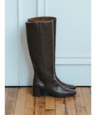 【イェッカ ヴェッカ/YECCA VECCA】のロングブーツ 人気、トレンドファッション・服の通販 founy(ファニー) ファッション Fashion レディースファッション Fashion for Women サイドジップ Side Zip, Side Zipper シンプル Simple, Minimal フェイクレザー Faux Leather, PU Leather フォルム Silhouette, Form ロング Long, Long-Length A/W・秋冬 Autumn/Winter thumbnail Dark Brown|ID: prp329100004656593 ipo3291000000033682477