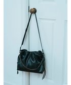【イェッカ ヴェッカ/YECCA VECCA】の【CLASSY.掲載】2wayチェーンギャザーバッグ Black|ID: prp329100004656598 ipo3291000000033682533