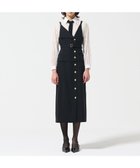 【グレース コンチネンタル/GRACE CONTINENTAL】のタイトテーラージャンパースカート ブラック|ID: prp329100004656625 ipo3291000000033682741