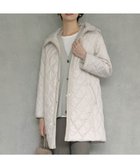 【ジェイ プレス/J.PRESS】の【WEB限定カラーあり・洗える】コンパクトタフタキルティング フーデッド コート アイボリー系|ID: prp329100004656631 ipo3291000000033682791