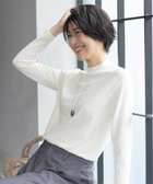 【ジェイ プレス/J.PRESS】の【洗える】PRINCE ハイネック ニット ホワイト系|ID: prp329100004656635 ipo3291000000033682817