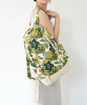 【ユーシ/YUSHI】の【A4収納可/帆布】R.C - RUCKSACK ボタニカル柄 リュックサック 人気、トレンドファッション・服の通販 founy(ファニー) ファッション Fashion レディースファッション Fashion for Women バッグ Bags キャンバス Canvas, Canvas Fabric トラベル Travel, Travel Gear ボタニカル Botanical, Floral Pattern ポケット Pocket, Pocket Detail リゾート Resort, Vacation Style リュック Backpack, Rucksack 日本製 Made In Japan 旅行 Travel |ID:prp329100004656637