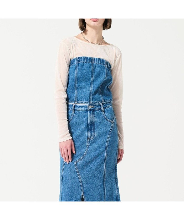 【グレース コンチネンタル/GRACE CONTINENTAL】のデニムビスチェ インテリア・キッズ・メンズ・レディースファッション・服の通販 founy(ファニー) https://founy.com/ ファッション Fashion レディースファッション Fashion for Women トップス・カットソー Cut & Sew Tops ビスチェ Bustiers & Corset Tops / Layered Bustier Style おすすめ Recommended / Our Picks コンパクト Compact, Small Size セットアップ Set-Up, Coordinated Outfit デニム Denim, Jeans Material フェミニン Feminine, Girly ベスト Vest, Waistcoat 夏 Summer S/S・春夏 SS, Spring/Summer, Warm Season A/W・秋冬 Autumn/Winter |ID: prp329100004656647 ipo3291000000033682940