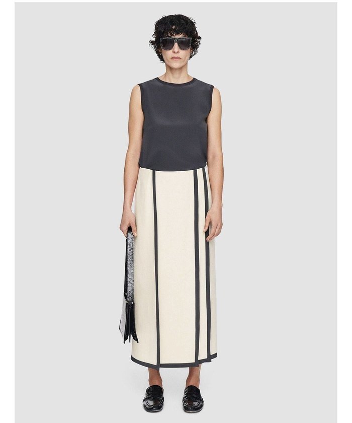 【ジョゼフ/JOSEPH】のヘビーシルククレープアニメーション ロングスカート インテリア・キッズ・メンズ・レディースファッション・服の通販 founy(ファニー) https://founy.com/ ファッション Fashion レディースファッション Fashion for Women スカート Skirts ロングスカート Long Skirts / Maxi & Midi Skirts アシンメトリー Asymmetrical Style ストレート Straight, Straight Cut スリット Slit, Slit Detail フィット Fit, Slim Fit フレーム Frame, Outline ロング Long, Long-Length A/W・秋冬 Autumn/Winter |ID: prp329100004656661 ipo3291000000033683198